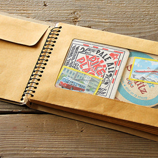 Window Envelope B6 Spiral Ring Notebook