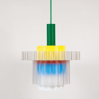 Gigi Lamp XL #5 Green pendant light