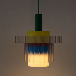 Gigi Lamp XL #5 Green pendant light