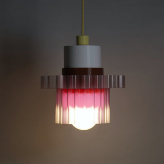 Gigi Lamp XL #5 Pastel Yellow pendant light