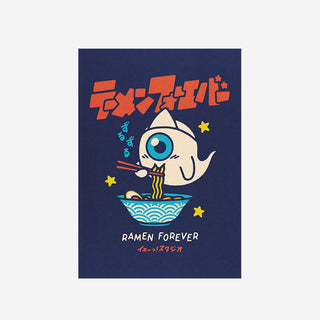 Ramen Forever Postkarte
