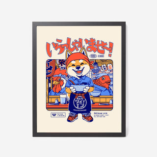 Irasshaimase Art Print